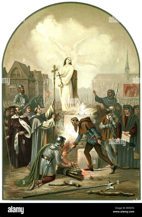 where was joan of arc burned at the stake|Joan of Arc .